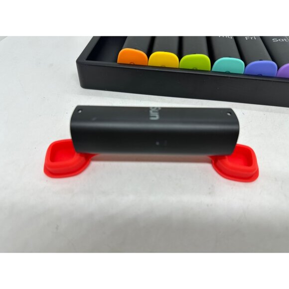 Koviuu 7- Day Weekly Pill Organizer Rainbow-Colored medicine Travel - Picture 3 of 9